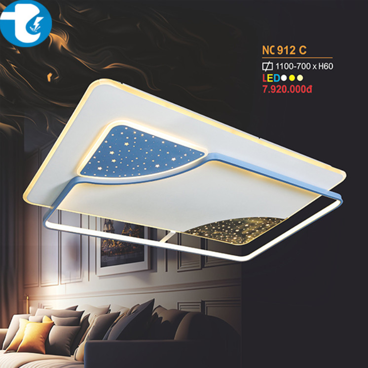 Đèn Mâm Led Nam Long Netviet Nm-912c