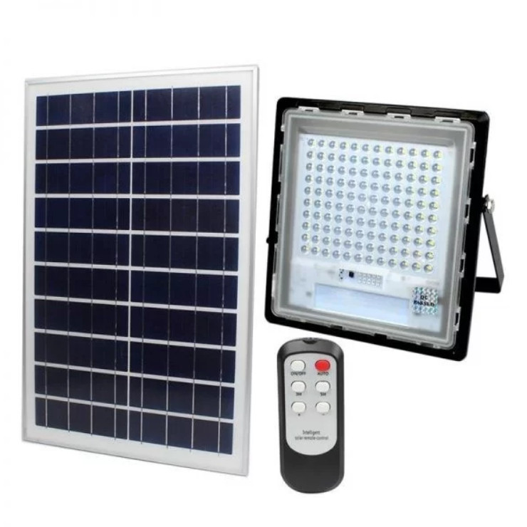 Đèn pha led năng lượng mặt trời 120W JD7120