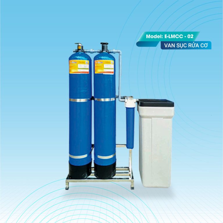 Máy lọc tổng sinh hoạt 2 cột van tay E-LMCC-02