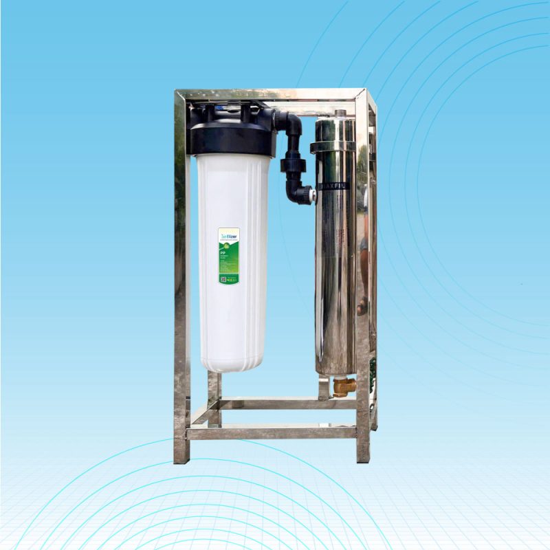 Bộ Lọc Nước Tổng UF Đặt Sàn Elizer 2 Cấp Lọc Bộ Lọc Nước Tổng UF Đặt Sàn Elizer 2 Cấp Lọc