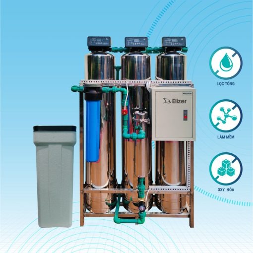 Máy lọc tổng sinh hoạt 3 cột van tự động E-ULMAI-03
