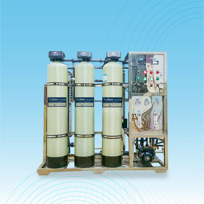 Máy lọc nước RO công nghiệp do Elizer 750l/h phát triển