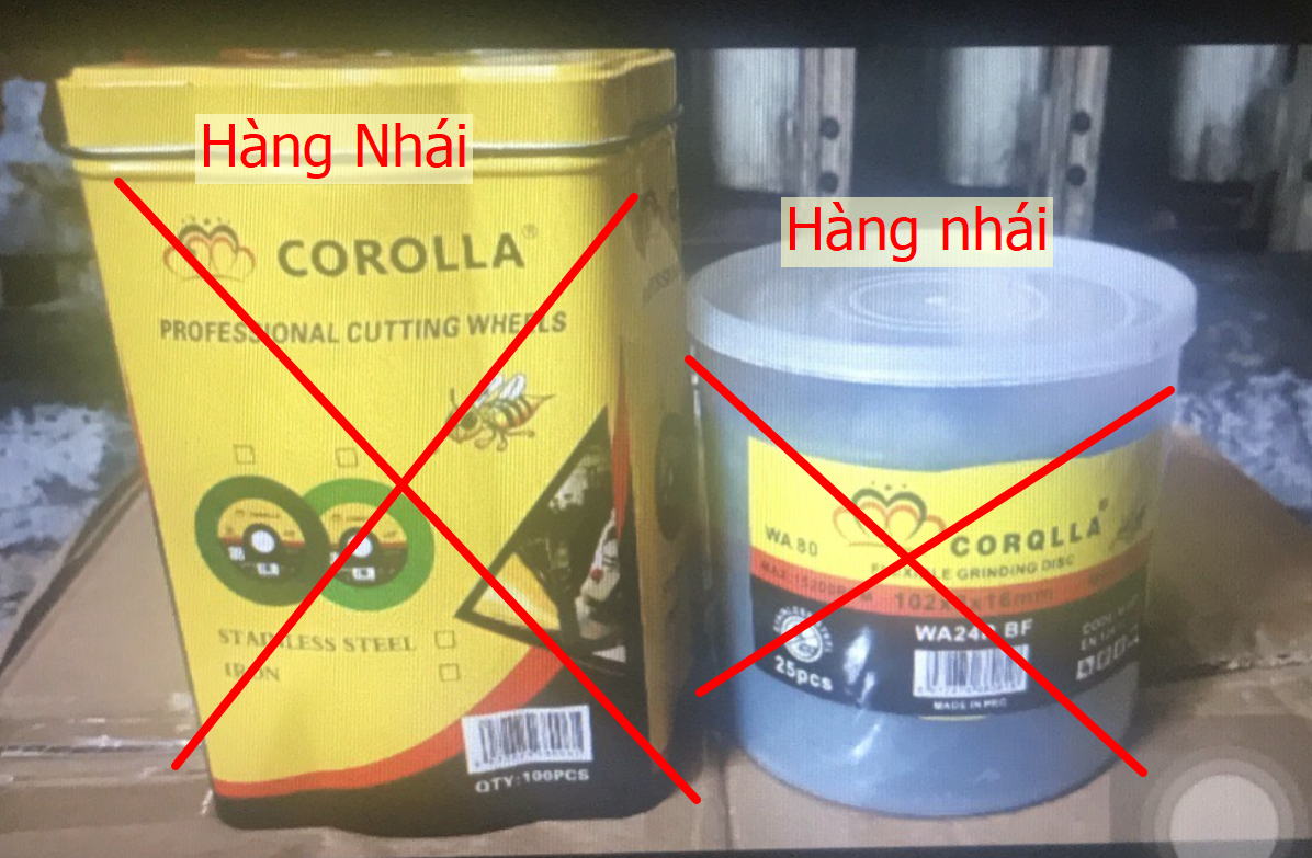 Hàng nhái sản phẩm đá cắt Corolla