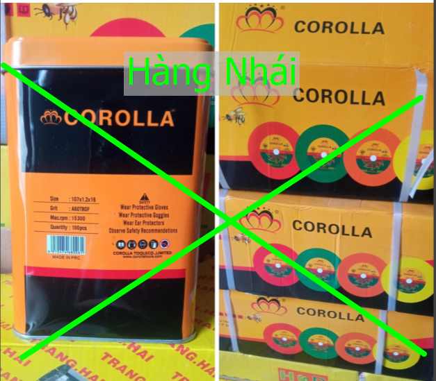 Hàng nhái sản phẩm đá cắt Corolla
