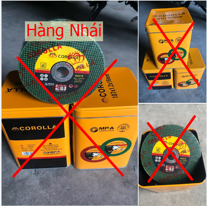 Hàng nhái sản phẩm đá cắt Corolla