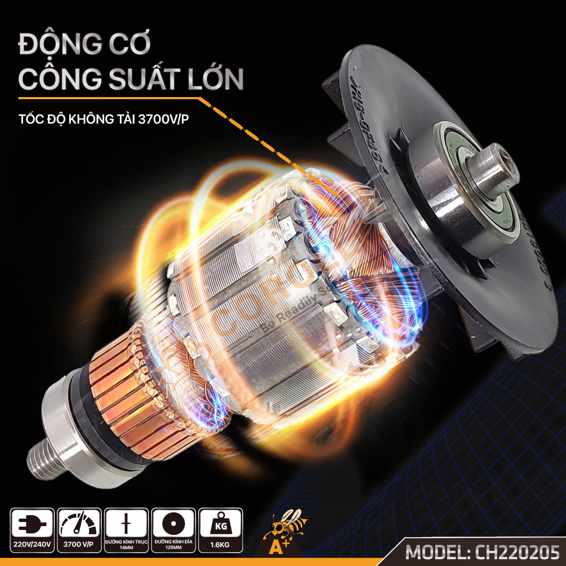 Phụ kiện máy đánh bóng đa năng Corolla CH220205