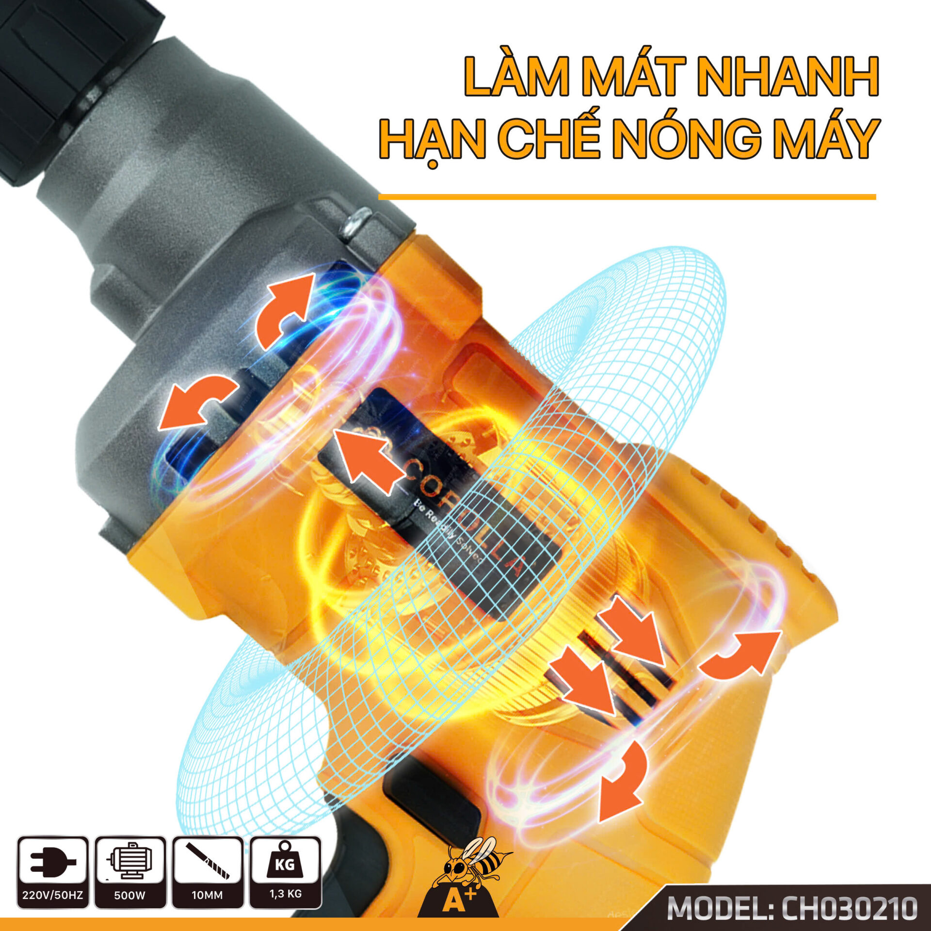 CH030210 MÁY KHOAN ĐIỆN 500W
